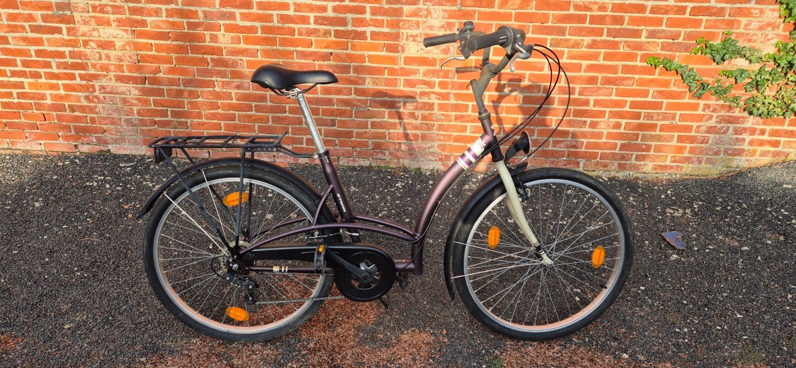 Fiets, Frein sur jante, B-Twin, Femmes, Comme neuf