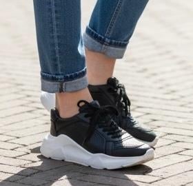 Paris Londres sneaker 37, Kleding | Dames, Paris Londres, Zwart, Nieuw, Ophalen of Verzenden