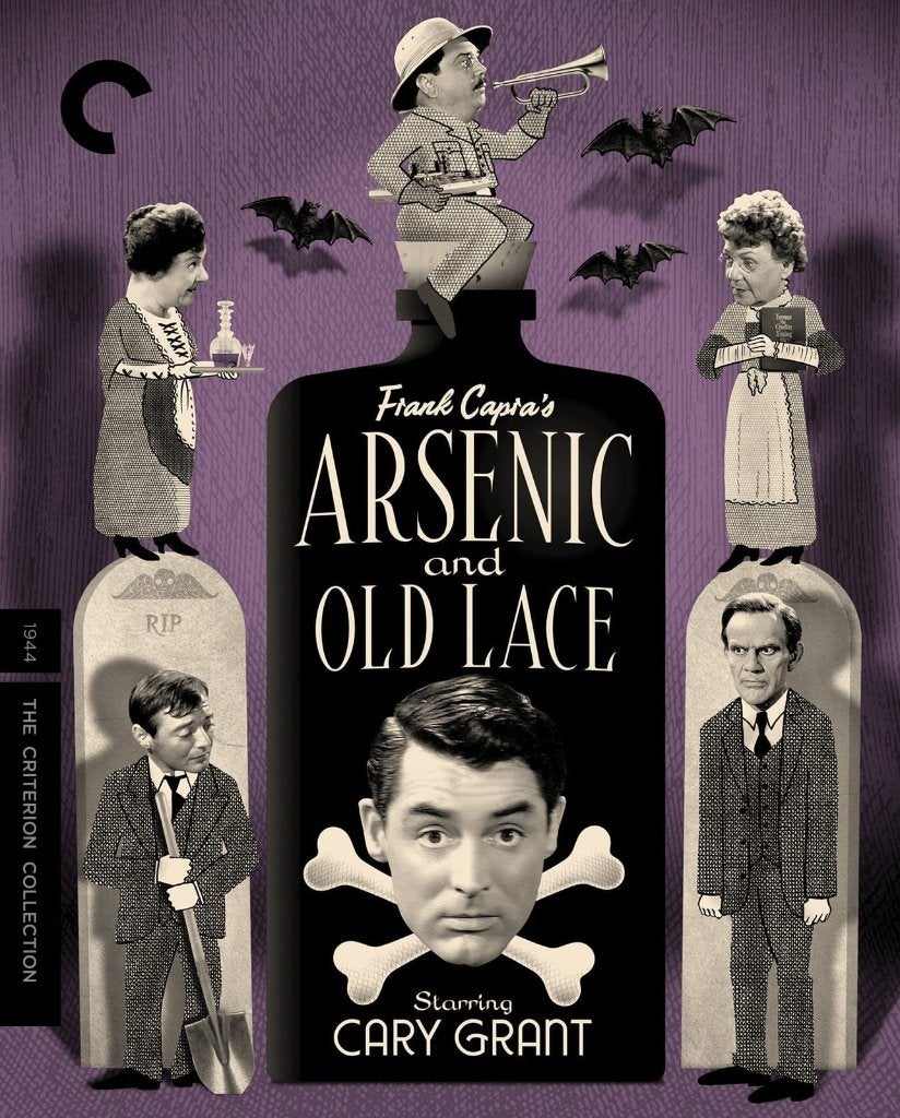 Arsenic and Old Lace Criterion blu-ray Region A, Enlèvement ou Envoi, Film, Comprend un livret, Anglais