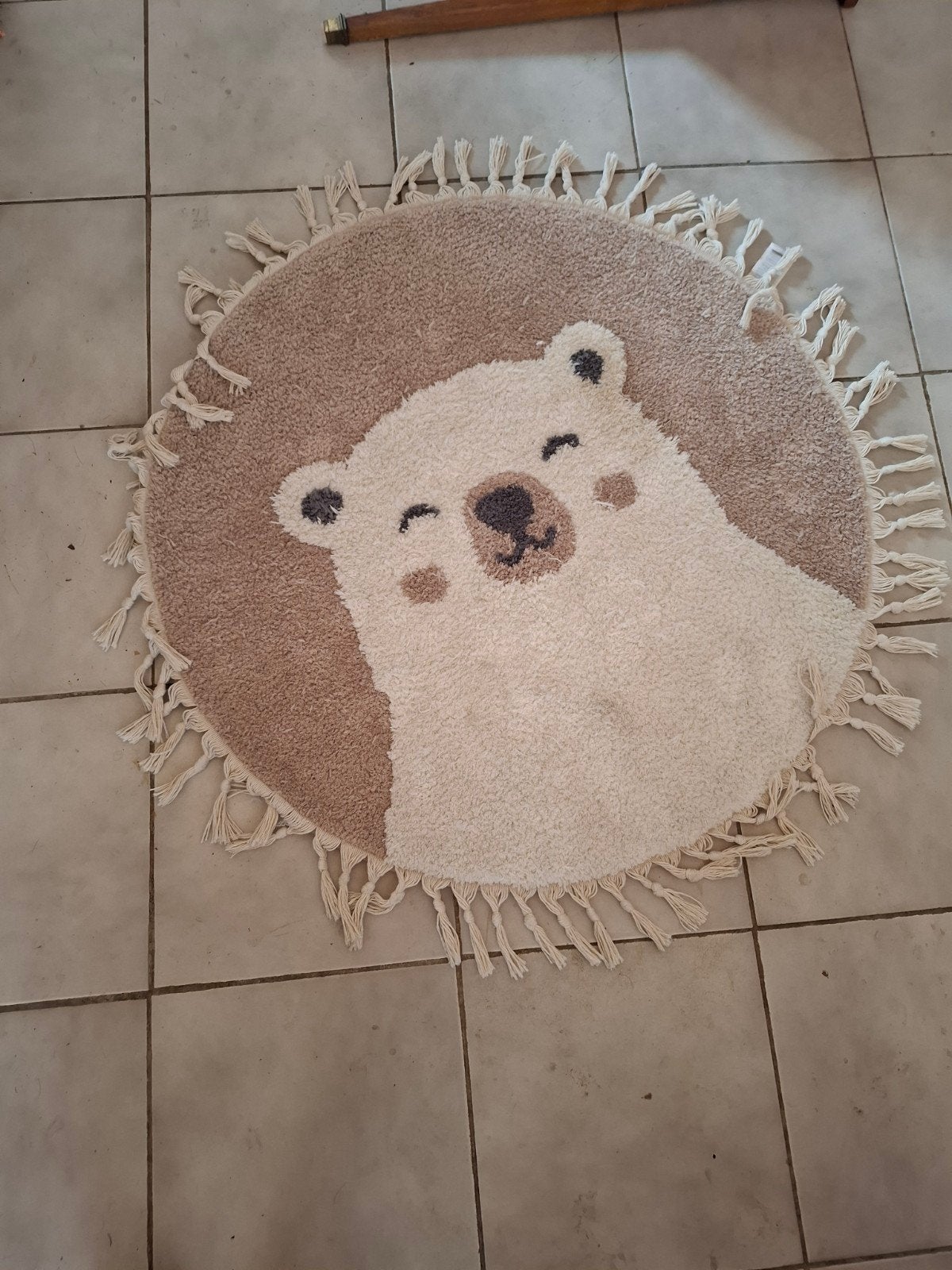 Tapis rond, Enlèvement, Comme neuf, Rond