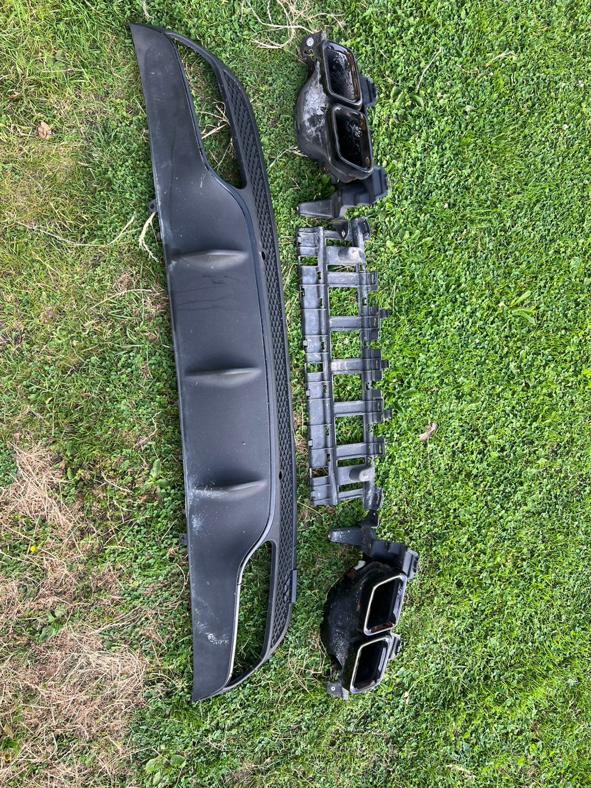 Mercedes W205 C63 diffuser, Auto-onderdelen, Uitlaatsystemen, Mercedes-Benz, Gebruikt, Ophalen