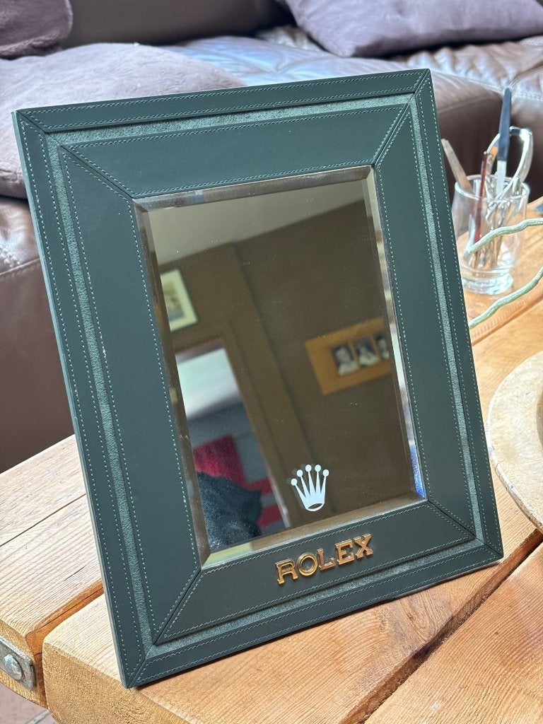 Miroir de comptoir dealer Rolex – Référence RMA 201, Moins de 100 cm, Comme neuf, Enlèvement, Rectangulaire
