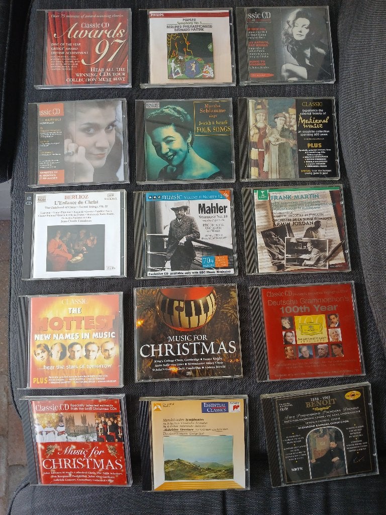 15 delige set CD's met klassieke CD's's, Ophalen