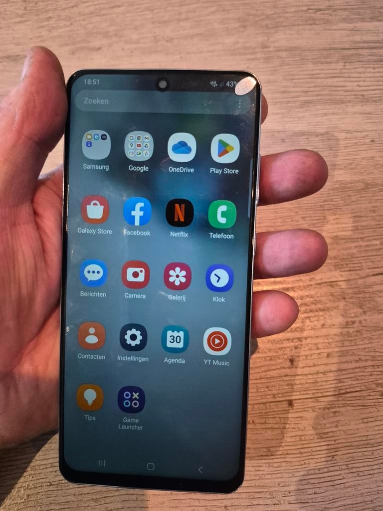 samsung s20+, Galaxy S20, Touchscreen, Zo goed als nieuw, Zonder simlock