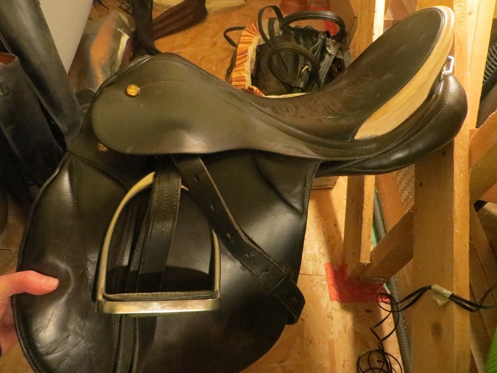 Selle mixte 17" Prestige, Dieren en Toebehoren, Ophalen, Gebruikt, M (17 inch), Smal