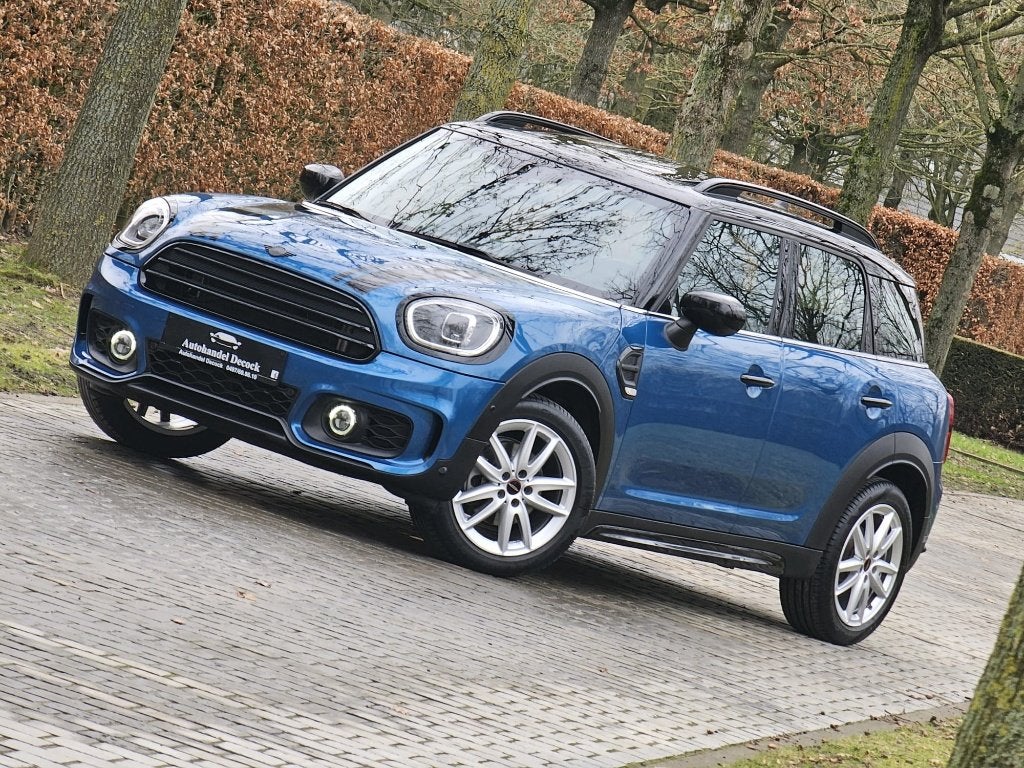 Mini countryman 1.5 benzine JCW | SCHAALSTOELEN | CAMERA, Auto's, Mini, Stof, Countryman, Blauw, Bedrijf