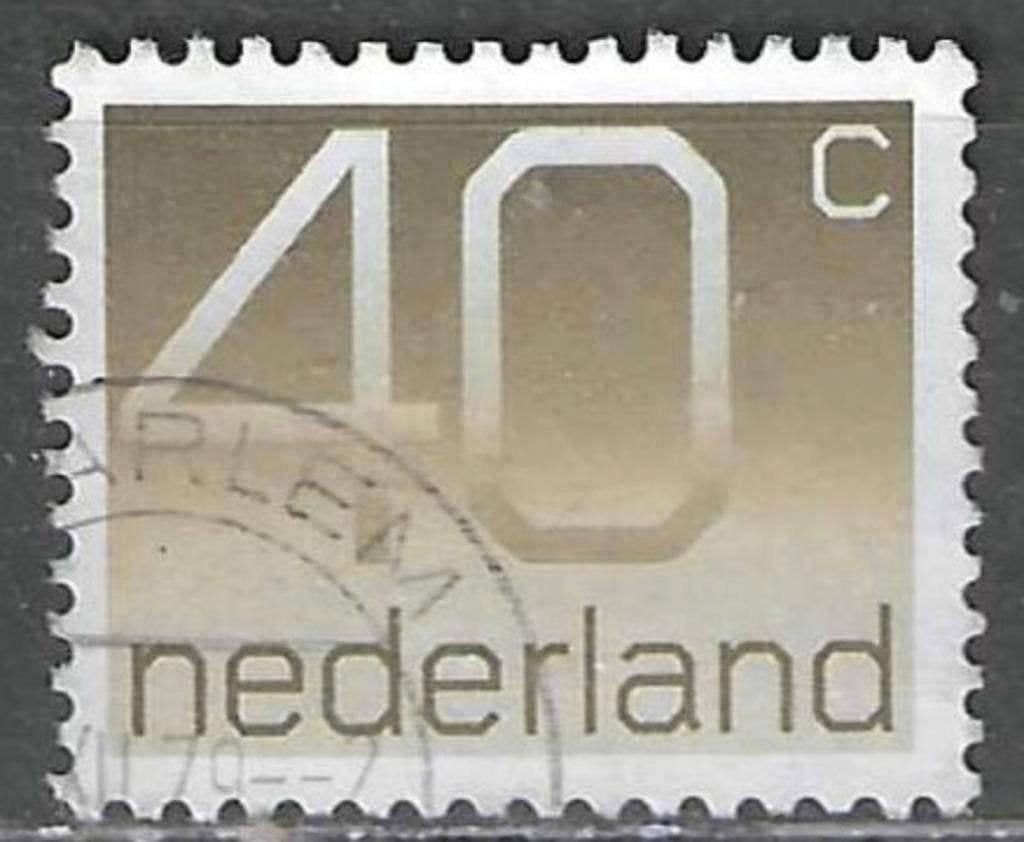 Nederland 1976 - Yvert 1044 - Courante reeks - 40 cent (ST), Verzenden, Gestempeld