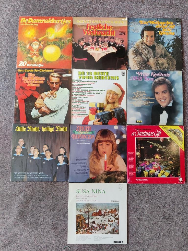LPs kertliedjes, Ophalen
