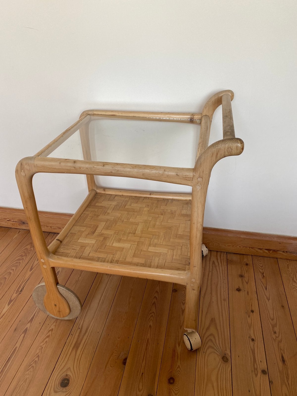 Vintage bijzettafeltje, Maison & Meubles, Tables | Tables d'appoint, Enlèvement, Utilisé, Bois, Vintage