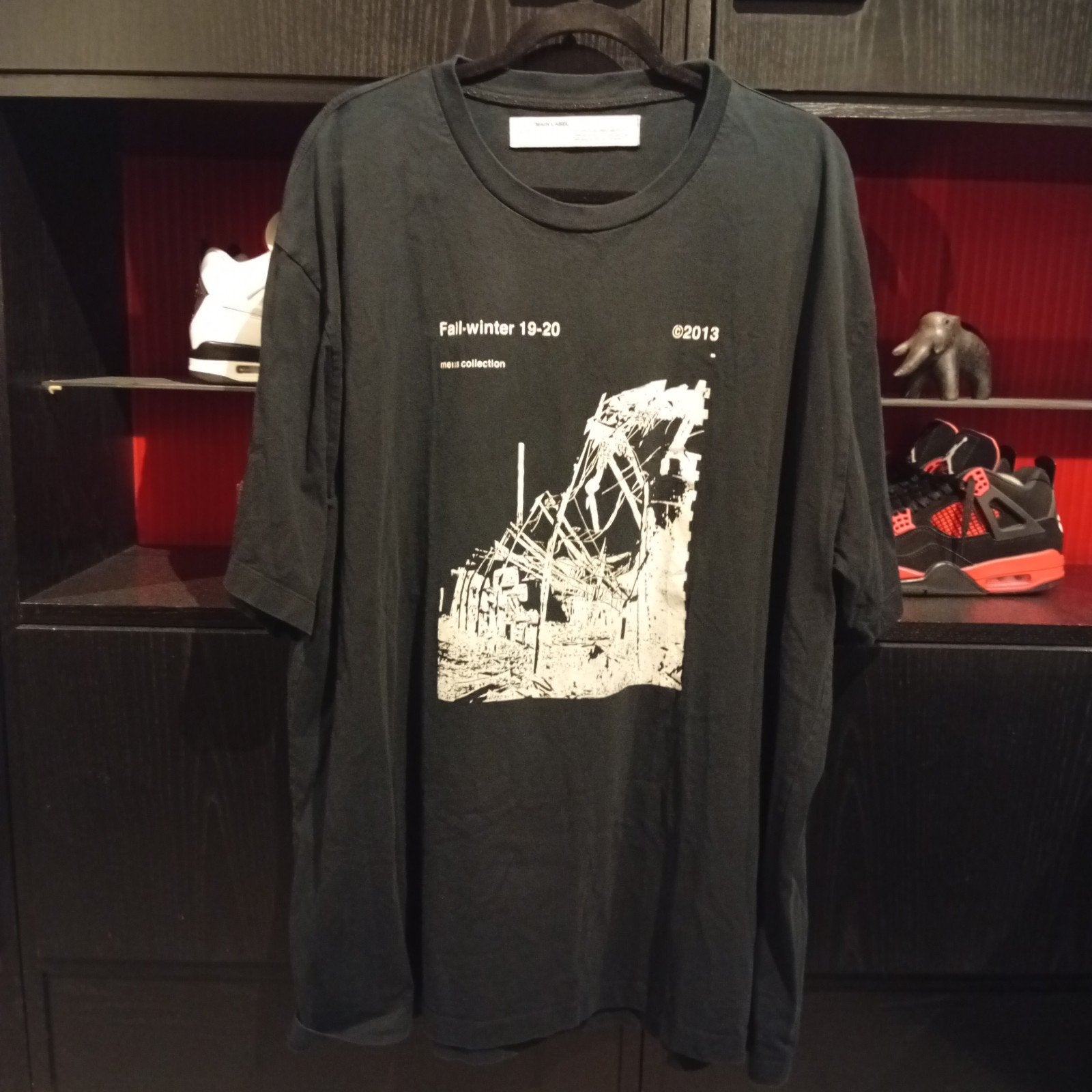 Originele zwarte tshirt van Off-White maat XXL, Kleding | Heren, T-shirts, Ophalen of Verzenden, Zo goed als nieuw, Overige maten