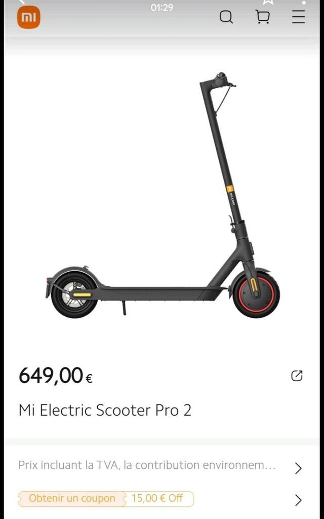 Xioami Mi Scooter Pro 2, Ophalen of Verzenden