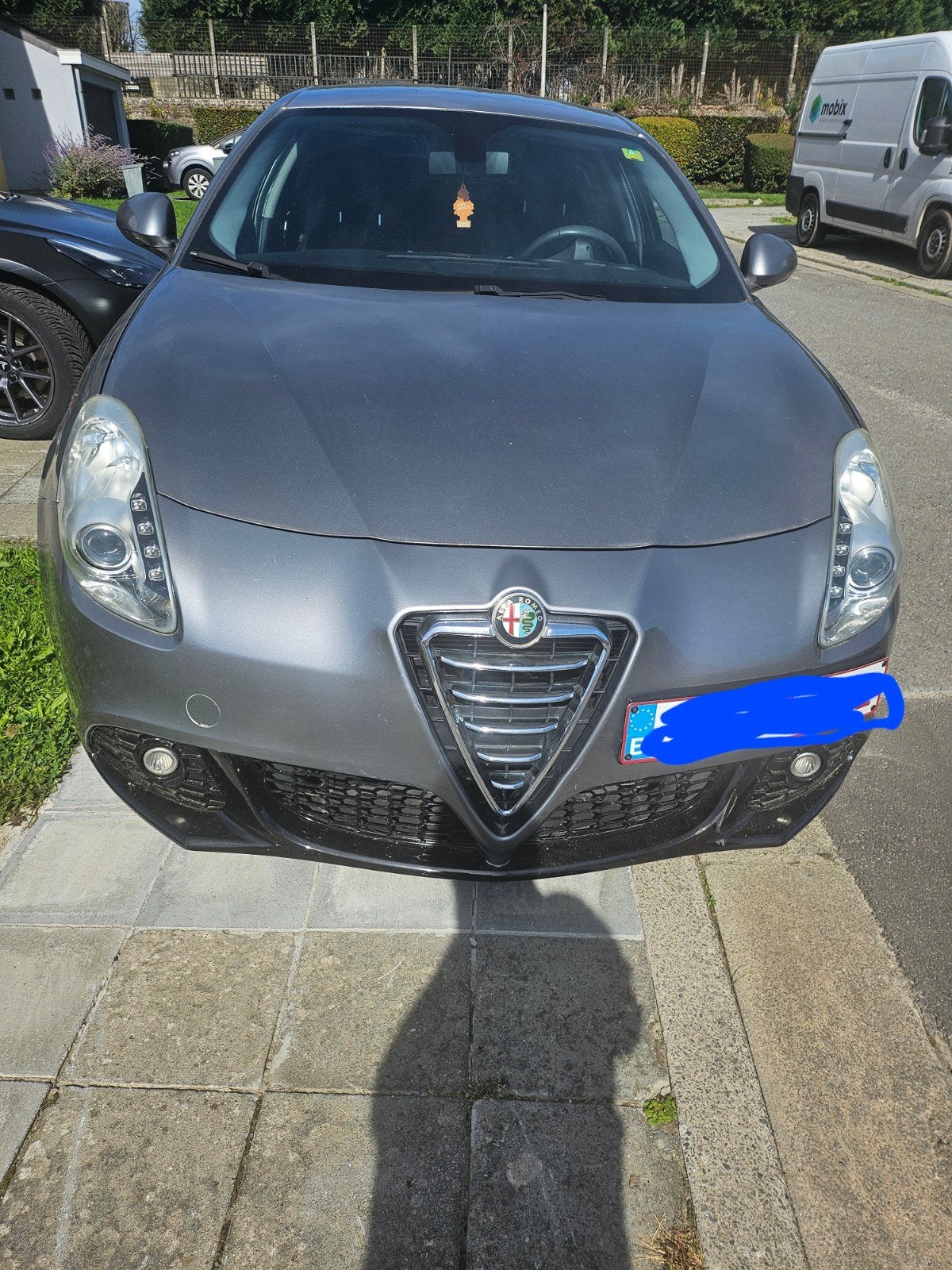 alfa giulietta 1’6 gtd, Auto's, Zwart, Leder, Parkeersensor, Particulier