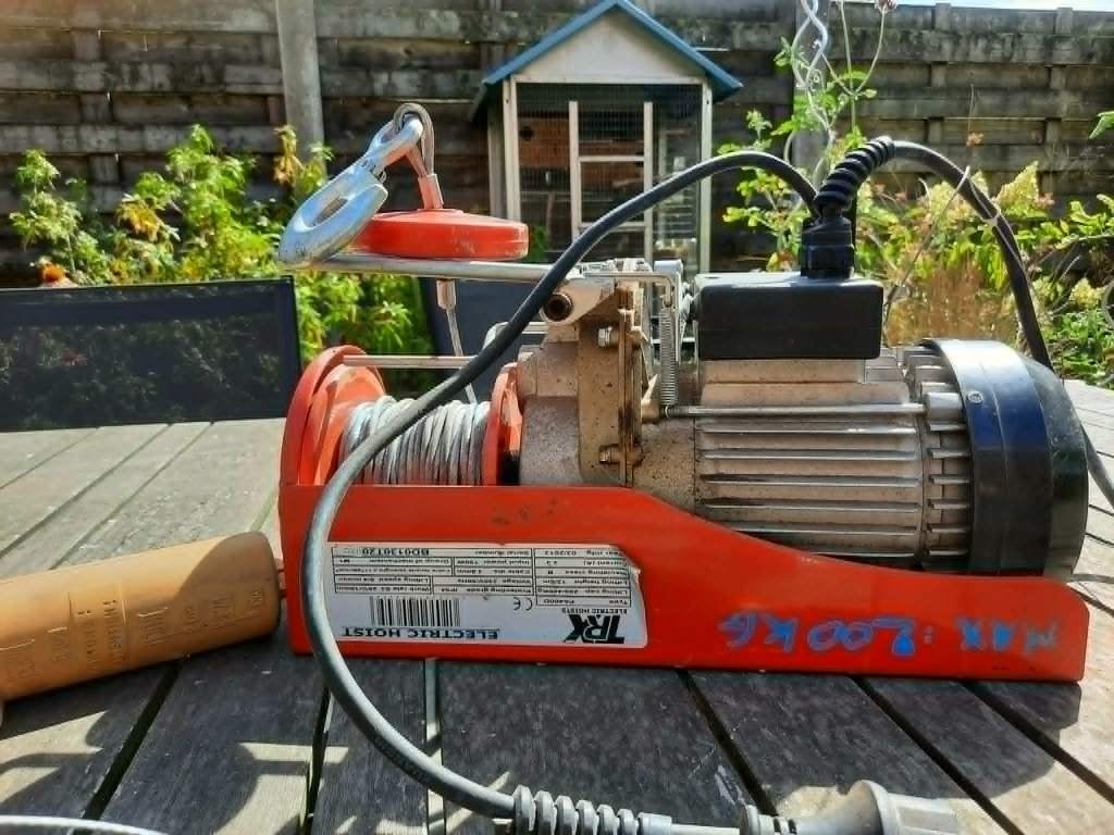 Takel max. 200kg, Ophalen, Gebruikt, Elektrisch