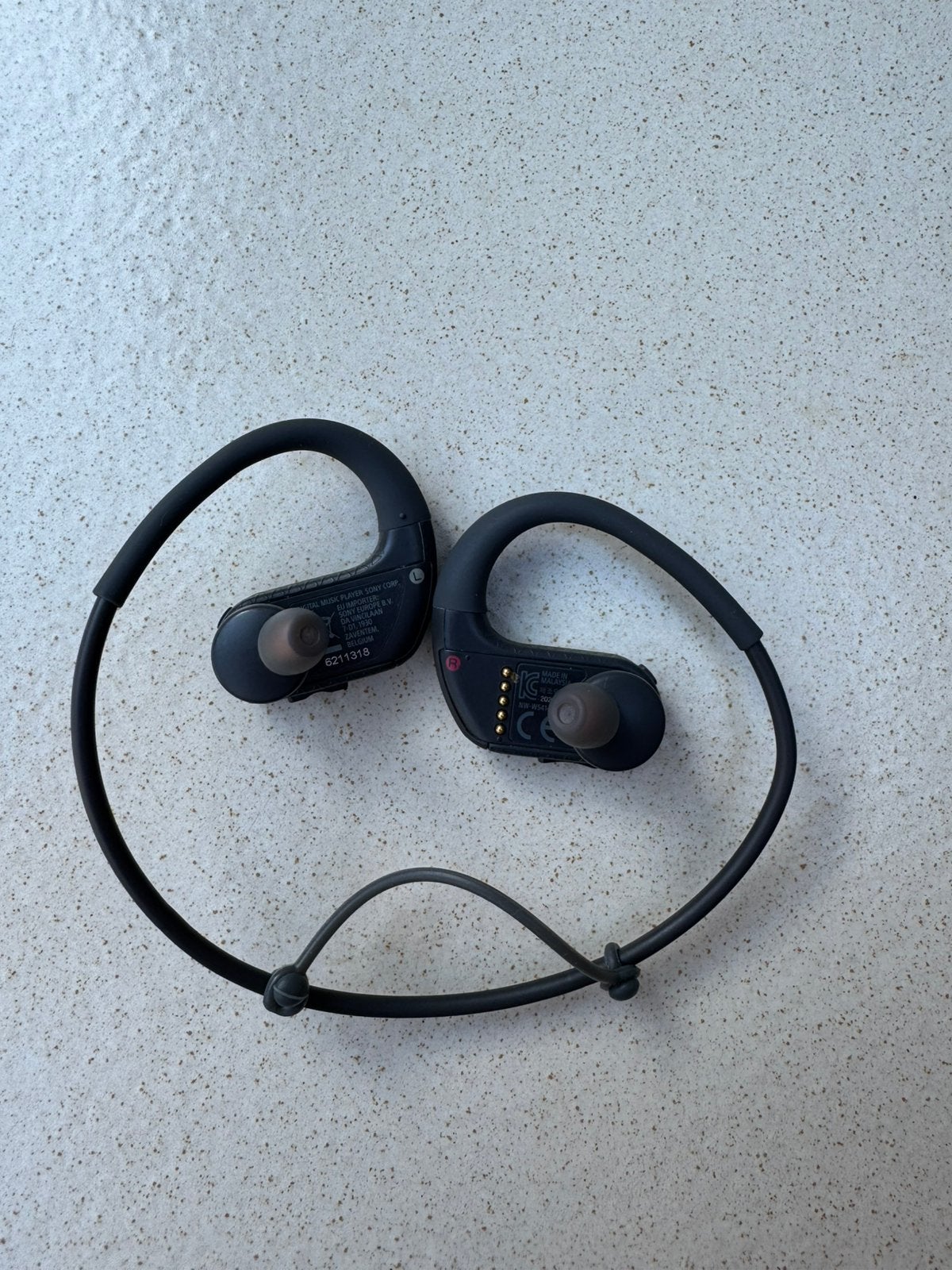Sony Walkman NW-WS414 (8gb) - Waterdicht, Audio, Tv en Foto, Hoofdtelefoons, Gebruikt, In-ear, Sony, Grijs, Draadloos, Verstelbaar