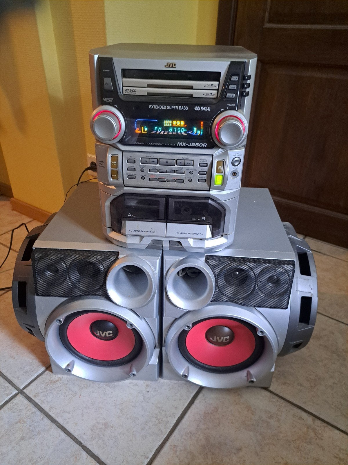JVC MX-J950R hifi-systeem, Ophalen, Gebruikt, Complete set
