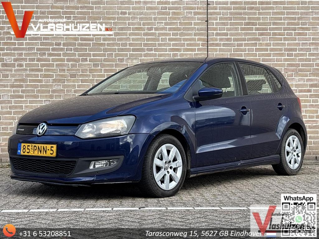 Volkswagen Polo 1.2 TDI BlueMotion Comfortline | € 2.150,- N, Auto's, Zwart, Blauw, Start-stop-systeem, Bedrijf