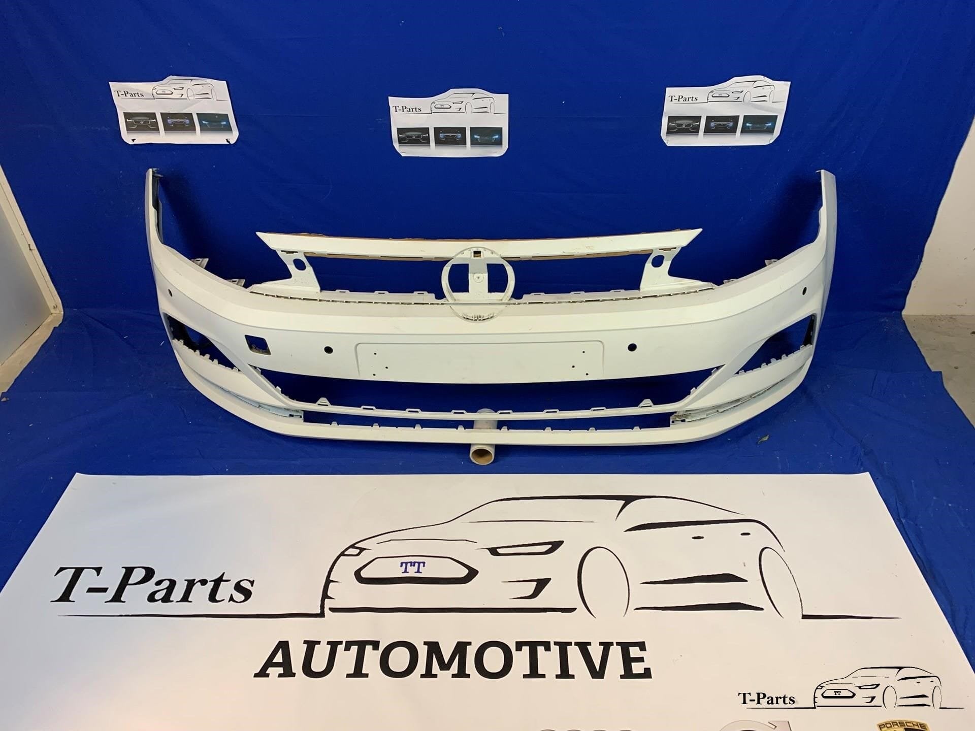 Volkswagen polo 2G voorbumper origineel 2017+ PDC, Gebruikt, Volkswagen AG, Vw@volkswagen.de, Bumper