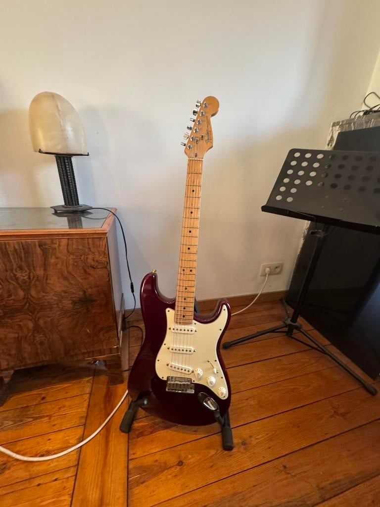 Guitare fender stratocaster 1994 usa, Musique & Instruments, Enlèvement, Utilisé, Solid body, Fender