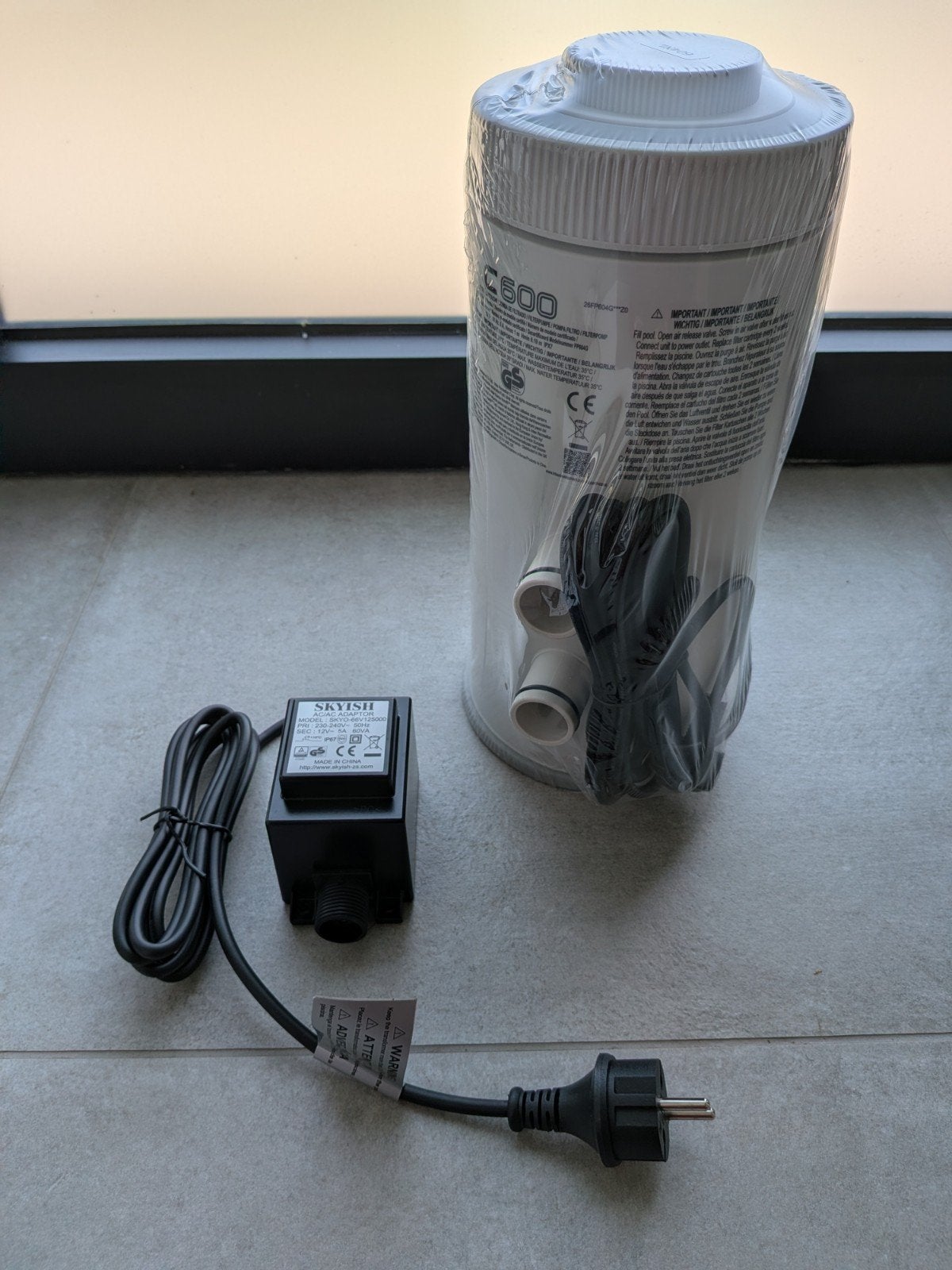 Nouveau ! Pompe à filtre Intex d'origine 604NL, Enlèvement, Neuf, Pompe