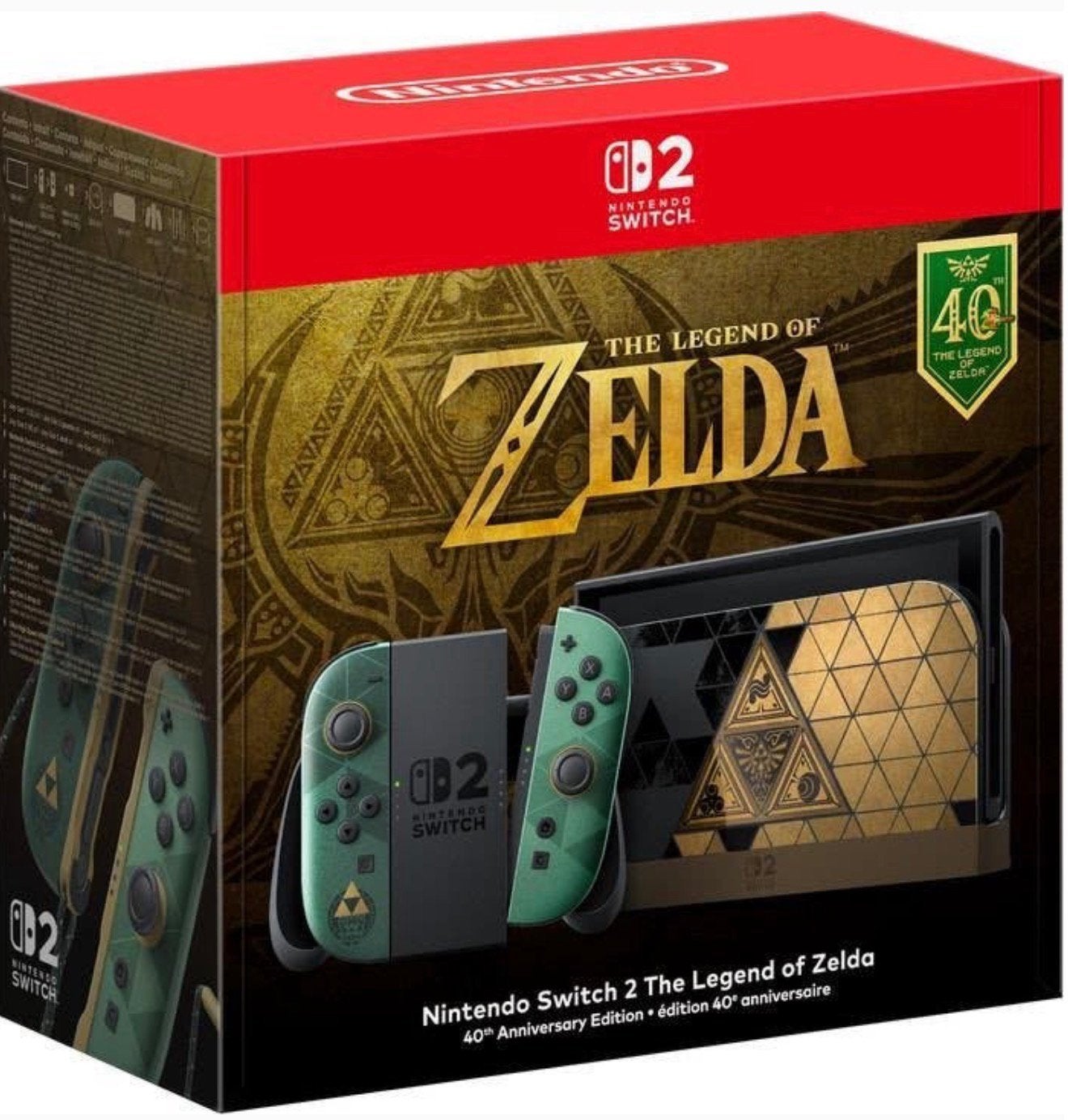 Nintendo Switch 2: Zelda Ocarina of Time 40th Anniversary, Enlèvement ou Envoi, Neuf