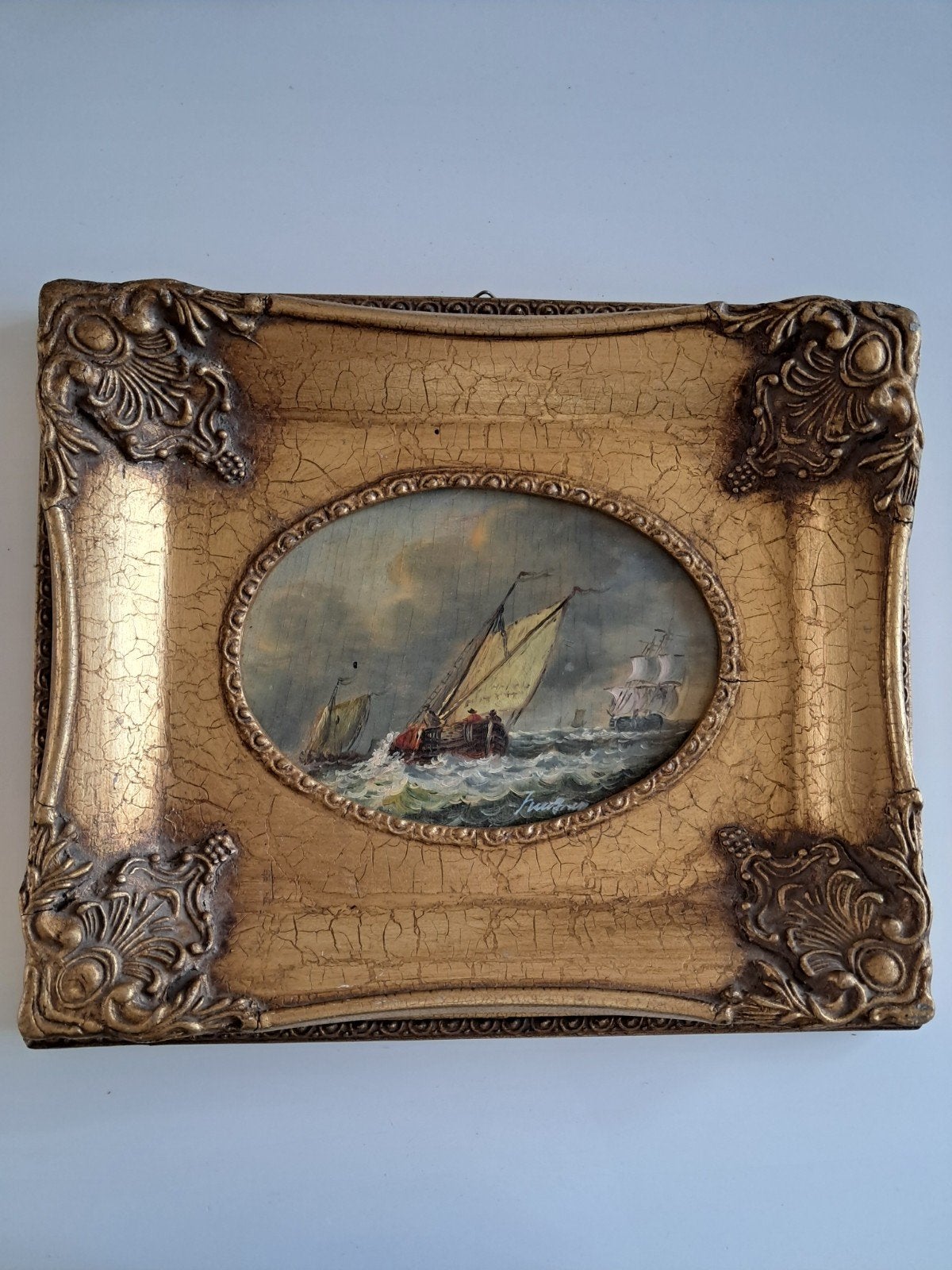 Schilderij Zeezicht, Ophalen of Verzenden, Schilderij