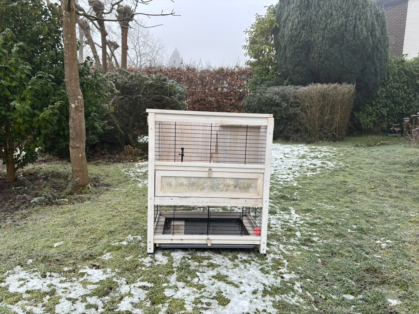 Konijnenhok, Dieren en Toebehoren, Ophalen, Zo goed als nieuw, 90 cm of meer, Konijn