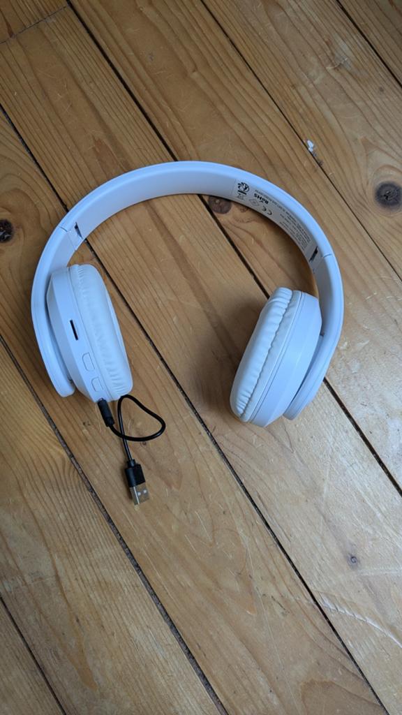 HYLR LED Bluetooth Over-Ear Headphones, Computers en Software, Headsets, Ophalen of Verzenden, Draadloos, Over-ear