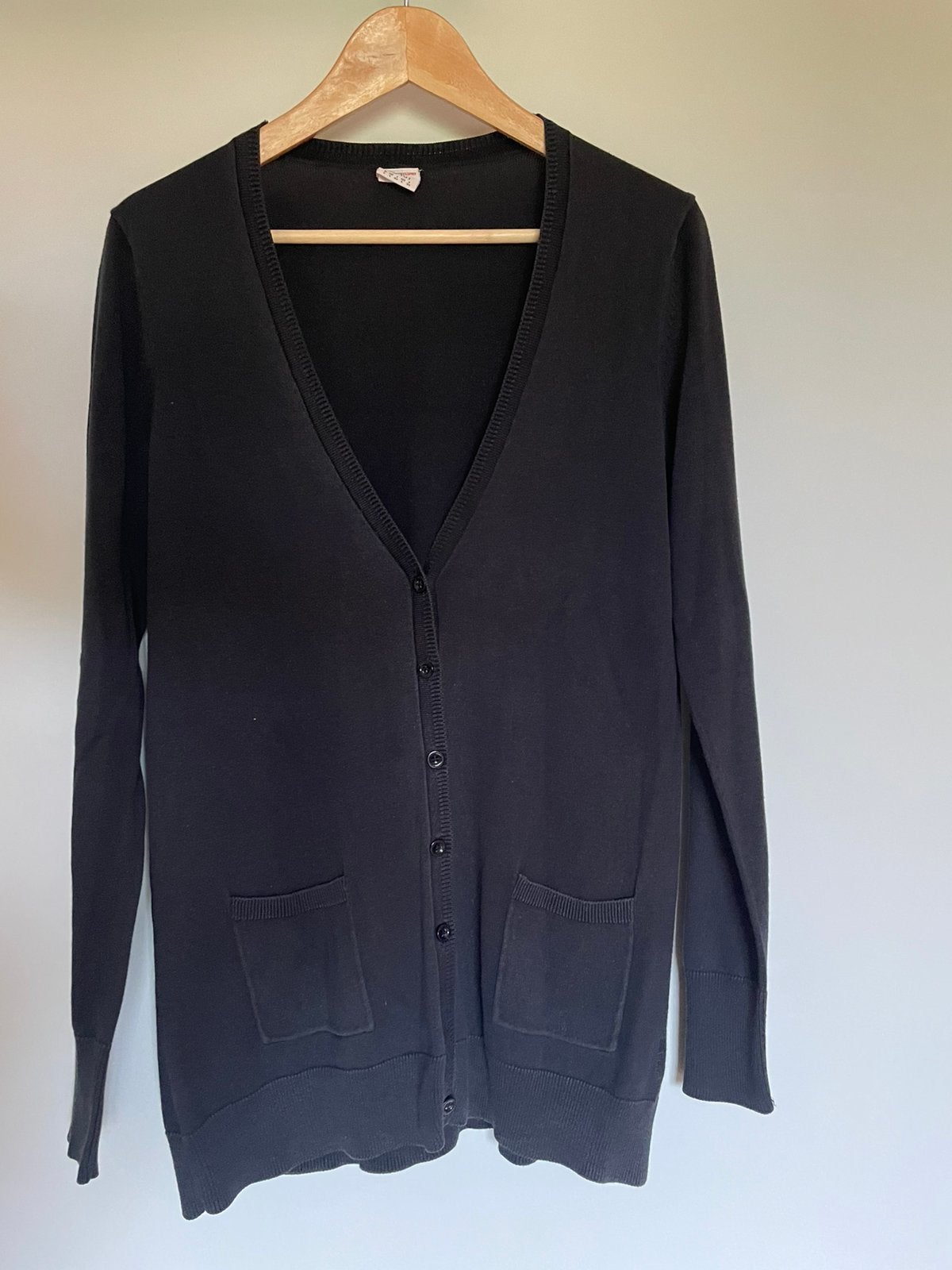 Zwarte gilet Esprit maat L, Zwart, Maat 42/44 (L), Ophalen of Verzenden, Gedragen
