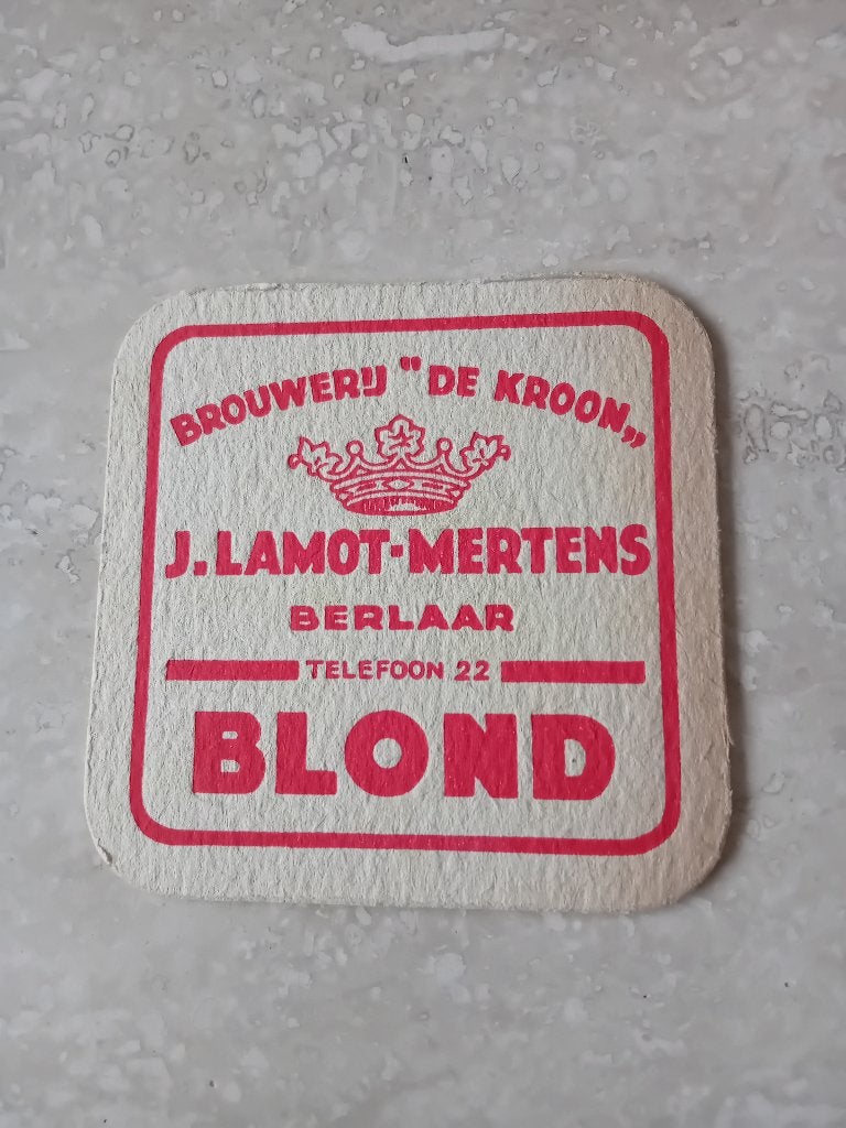 oud bierviltje, Verzamelen, Biermerken, Ophalen of Verzenden, Zo goed als nieuw, Viltje(s)