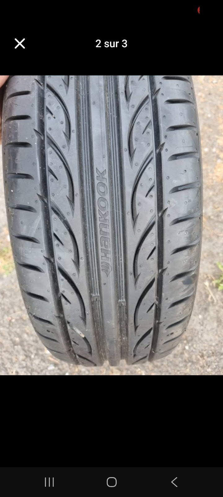 Pneus été hankook ventus v12 r15 185 55 82v, Enlèvement