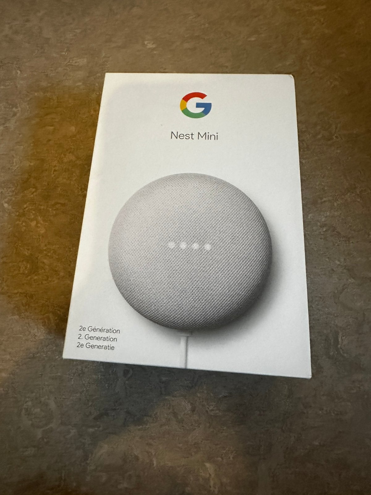 Nest mini (2e generatie), TV, Hi-fi & Vidéo, Enlèvement ou Envoi, Comme neuf