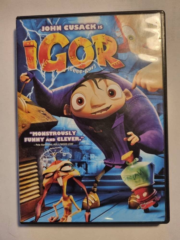 Igor, Cd's en Dvd's, Dvd's | Overige Dvd's, Ophalen of Verzenden, Gebruikt