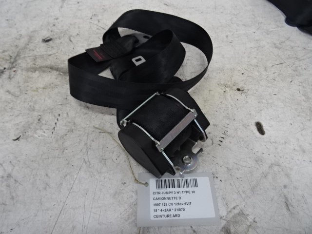 CEINTURE DE SECURITE ARRIERE DROITE Citroën Jumpy (G9), Autos : Pièces & Accessoires, Habitacle & Garnissage, Citroën, Utilisé
