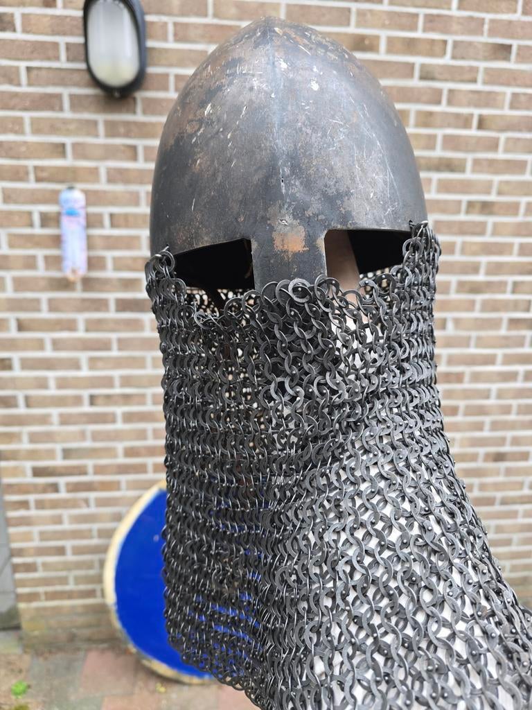 Casque Viking avec capuchon intérieur, Collections, Enlèvement ou Envoi