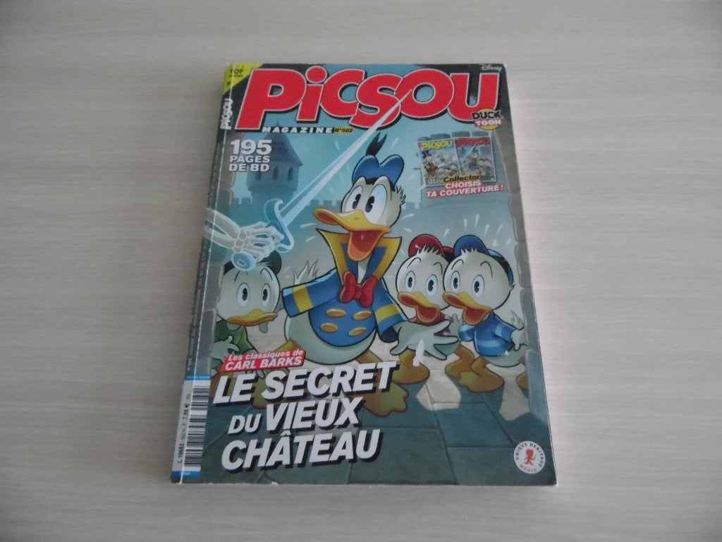 PICSOU MAGAZINE N°582, Enlèvement ou Envoi, Comme neuf, WALT DISNEY, Une BD