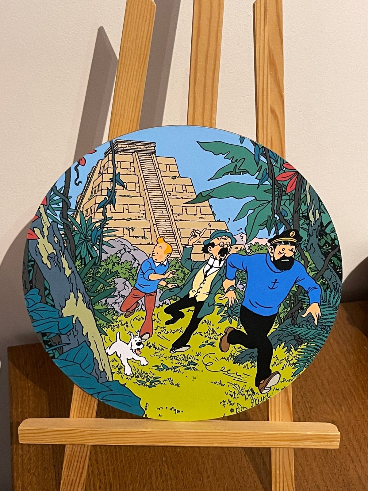 Tintin Kuifje Tim : portrait à suspendre (grand format A023), Envoi, Tintin, Comme neuf, Autres types