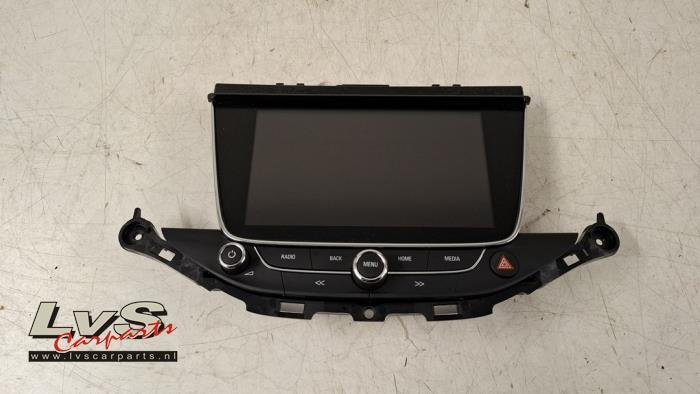 Display Multi Media regelunit van een Opel Astra, Auto-onderdelen, Gebruikt, -, -, Opel