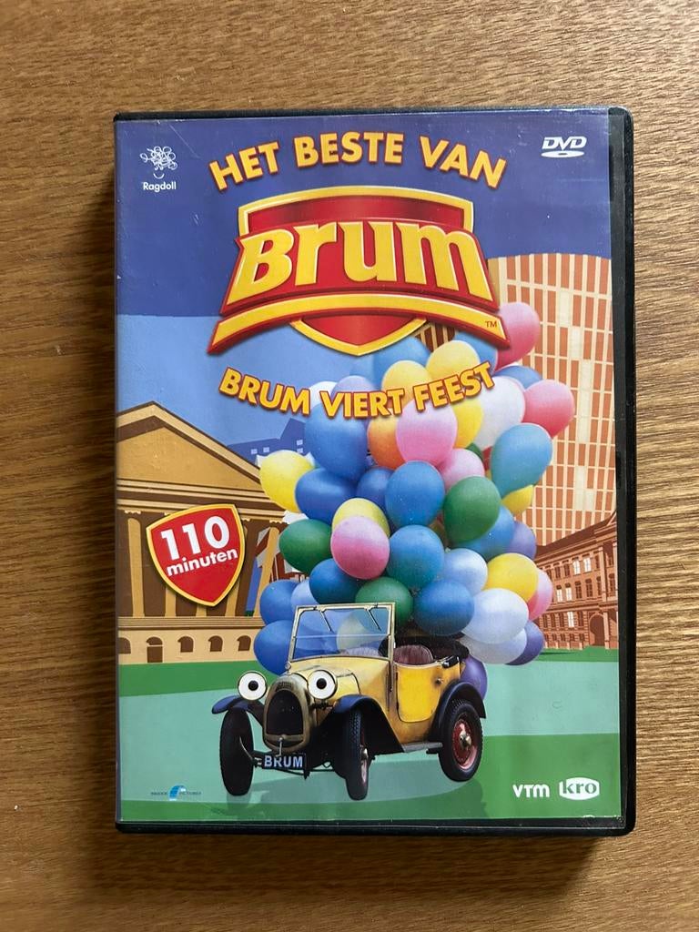 DVD Het beste van Brum: Brum viert feest, Cd's en Dvd's, Ophalen of Verzenden, Zo goed als nieuw