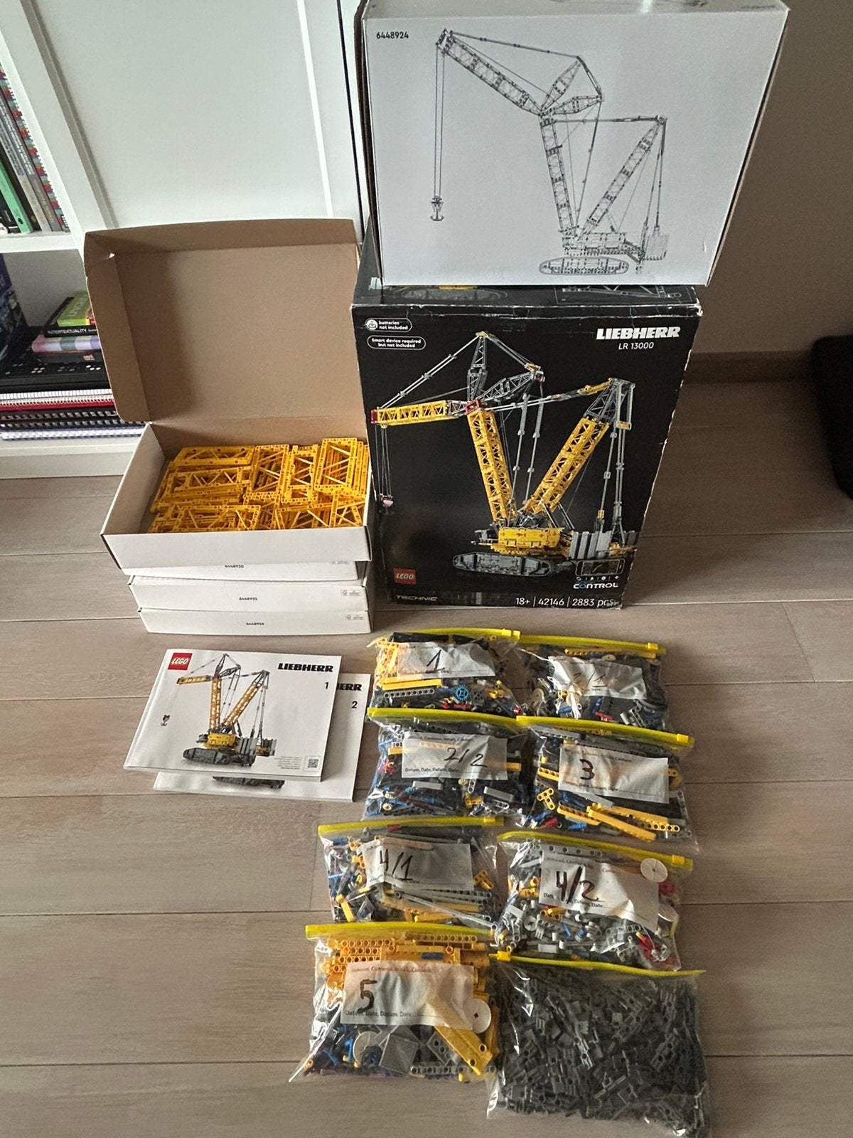 LEGO Technic Liebherr Crawler Crane LR 13000 (Set 42146), Ophalen, Zo goed als nieuw