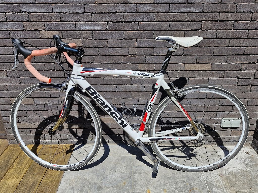 Prachtige koersfiets Bianchi, Autres marques, Frein sur jante, Enlèvement, Plus de 20 vitesses