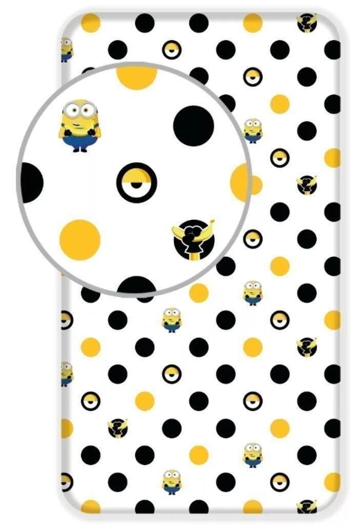 Minions Hoeslaken 90x200 cm - Disney - Katoen, Enfants & Bébés, Chambre d'enfant | Linge de lit, Neuf, Drap-housse ou Taie d'oreiller