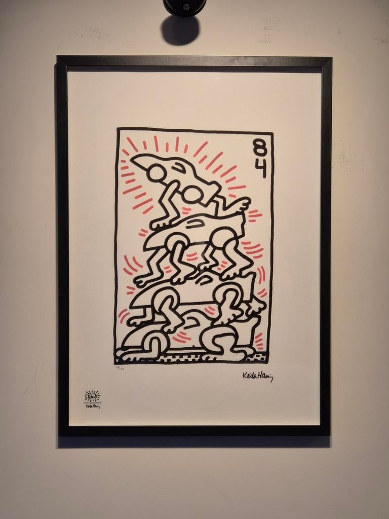 Keith Haring Litho, Ophalen