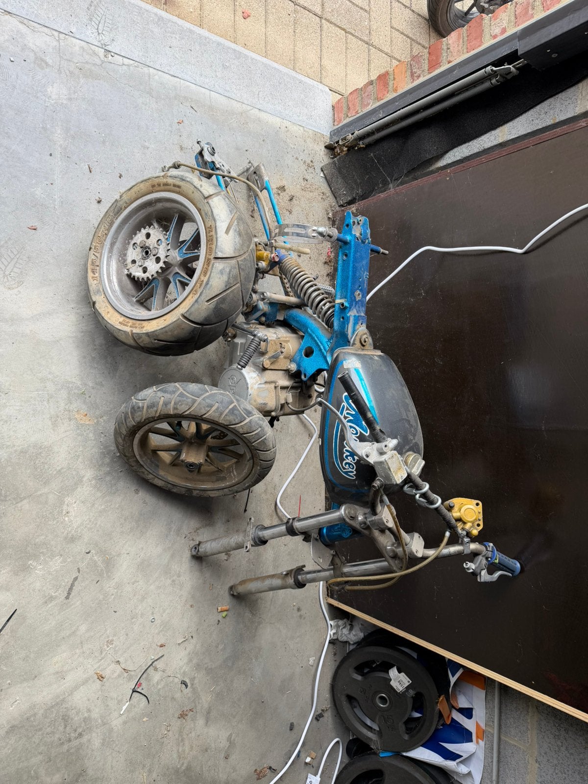 Monkey frame, Fietsen en Brommers, Minibikes, Midibikes en Pitbikes, Ophalen, Gebruikt, Overige typen