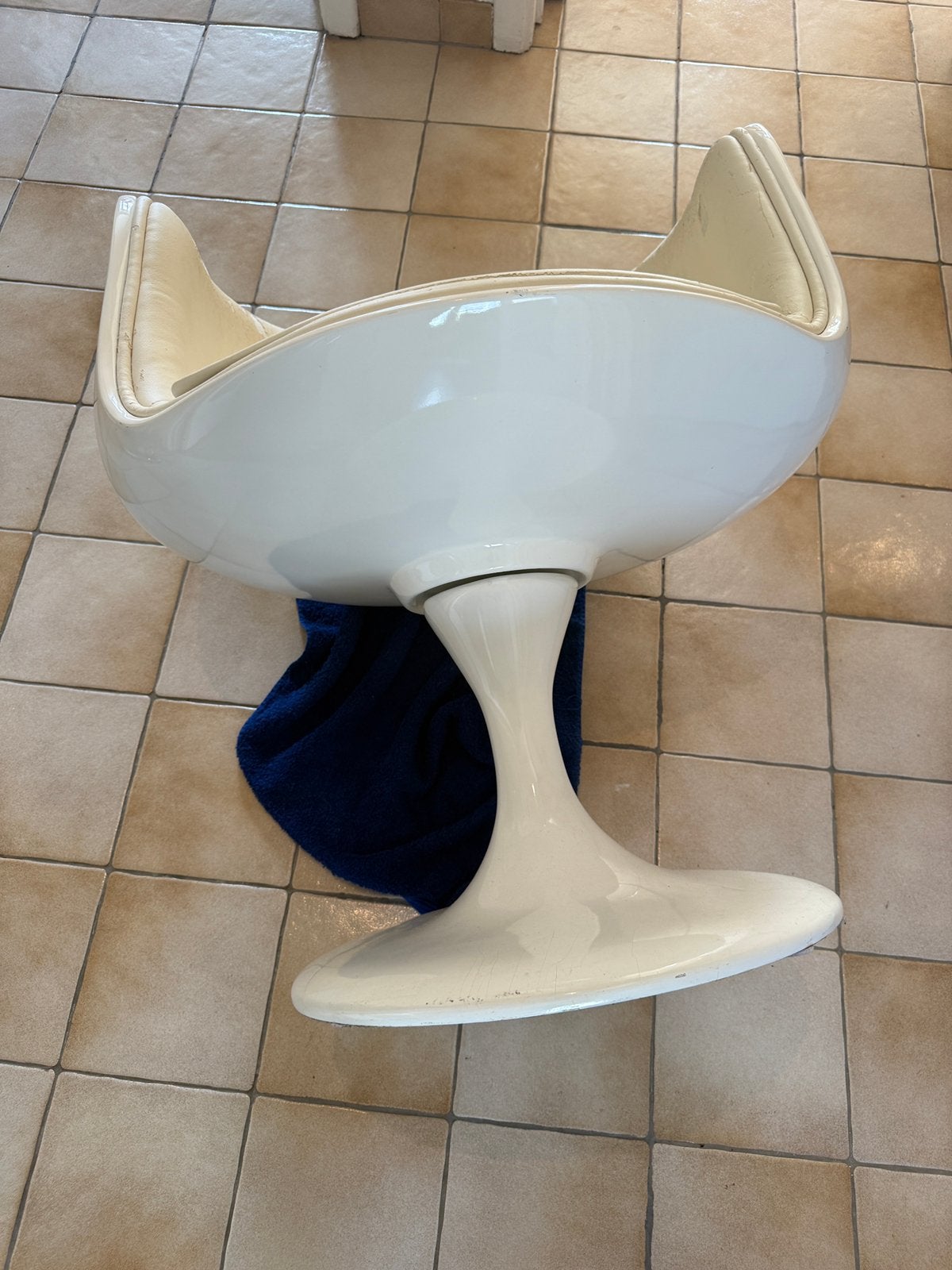 Fauteuil cognac, Enlèvement, Utilisé
