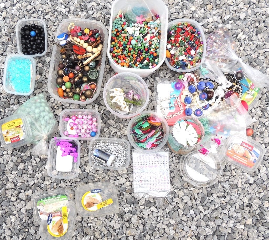 Lot de perles, et autres articles de bricolage, neufs, Envoi, Neuf, Perle