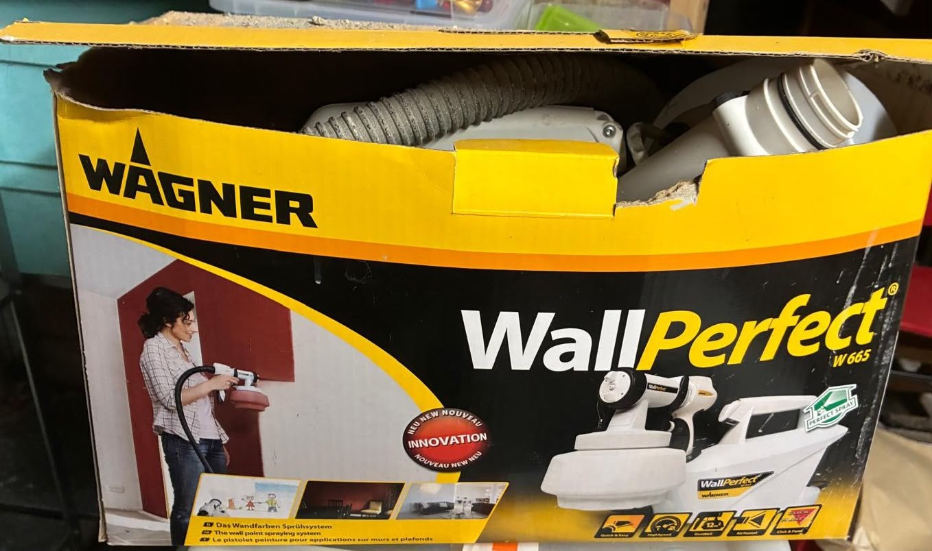 Wallperfect verfspuit, Ophalen, Zo goed als nieuw