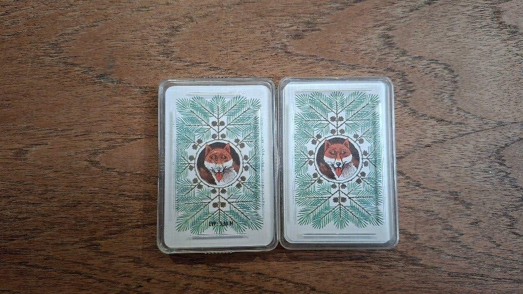 Skat kaarten jacht, Enlèvement ou Envoi, Comme neuf, Carte(s) à jouer