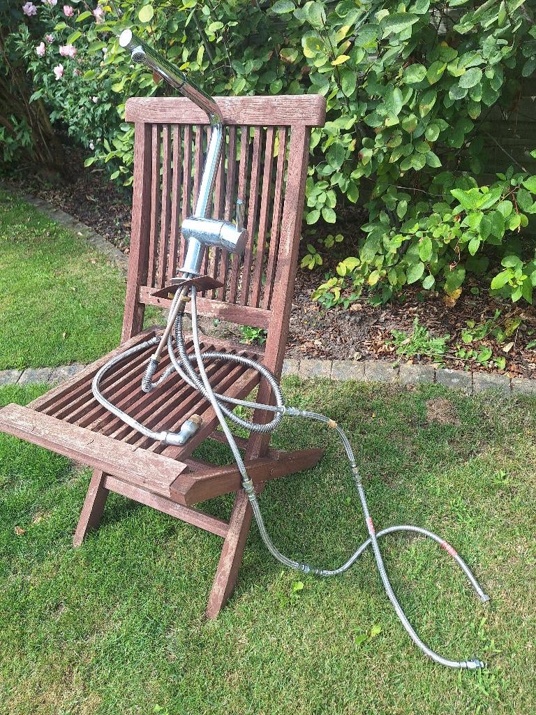 Keukenkraan (Grohe) C-uitloop en uittrekbaar, Huis en Inrichting, Ophalen, Gebruikt
