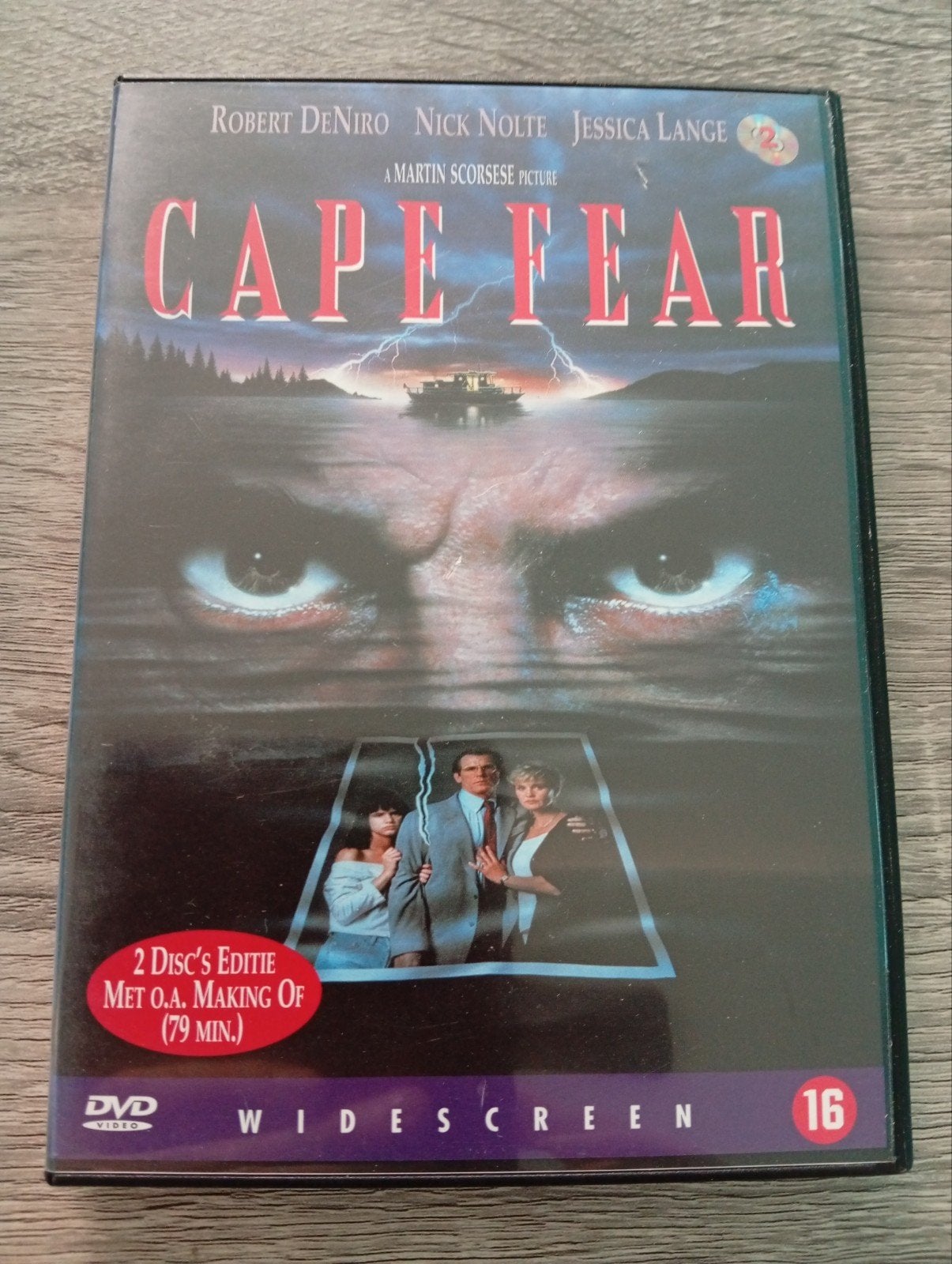 Robert De Niro, Thriller DVD, Cape Fear, Enlèvement ou Envoi, À partir de 16 ans, Polonais, Allemand