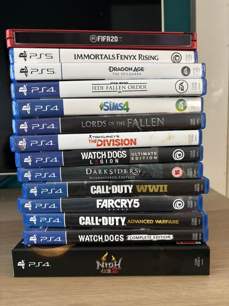 Ps4 en ps5 games, Games en Spelcomputers, Games | Sony PlayStation 4, Ophalen of Verzenden, Zo goed als nieuw